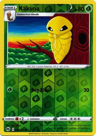 Kakuna 3/73 Reverse Holo | Champion's Path | Pokemon Card