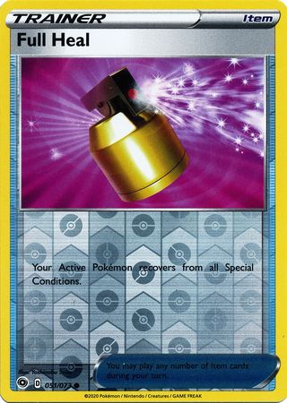 Full Heal 51/73 Reverse Holo | Champion's Path | Pokemon Card