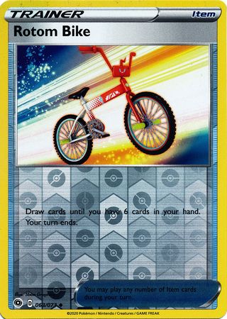 Rotom Bike 63/73 Reverse Holo | Champion's Path | Pokemon Card