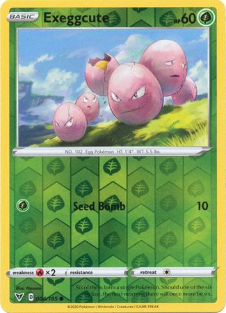 Exeggcute 4/185 Reverse Holo | Vivid Voltage | Pokemon Card