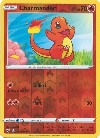 Charmander 23/185 Reverse Holo | Vivid Voltage | Pokemon Card