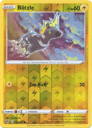 Blitzle 53/185 Reverse Holo | Vivid Voltage | Pokemon Card