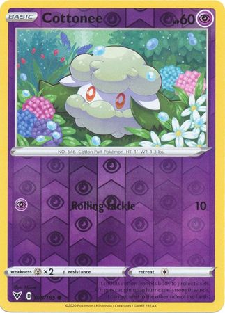 Cottonee 75/185 Reverse Holo | Vivid Voltage | Pokemon Card