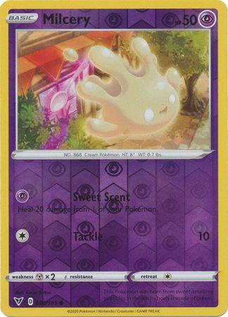 Milcery 80/185 Reverse Holo | Vivid Voltage | Pokemon Card