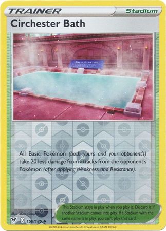 Circhester Bath 150/185 Reverse Holo | Vivid Voltage | Pokemon Card