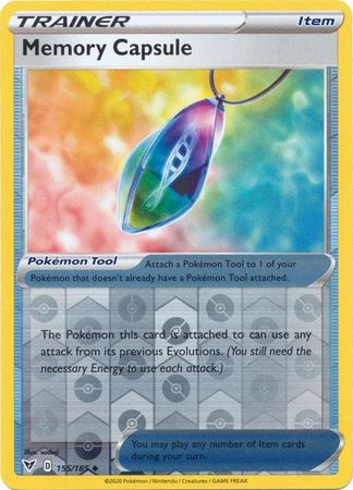 Memory Capsule 155/185 Reverse Holo | Vivid Voltage | Pokemon Card