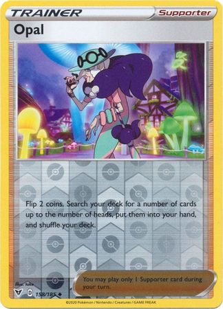 Opal 158/185 Reverse Holo | Vivid Voltage | Pokemon Card