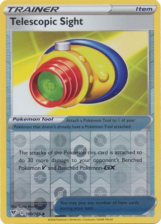 Telescopic Sight 160/185 Reverse Holo | Vivid Voltage | Pokemon Card