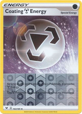 Coating Metal Energy 163/185 Reverse Holo | Vivid Voltage | Pokemon Card