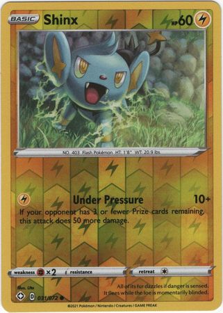 Shinx 31/72 Reverse Holo | Shining Fates | Pokemon Card