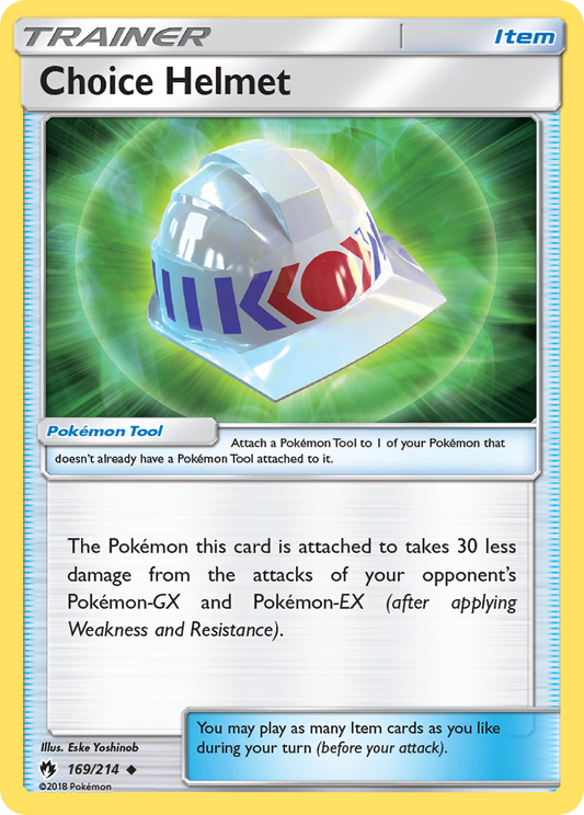 Choice Helmet 169/214 Uncommon | Lost Thunder | Pokémon Card