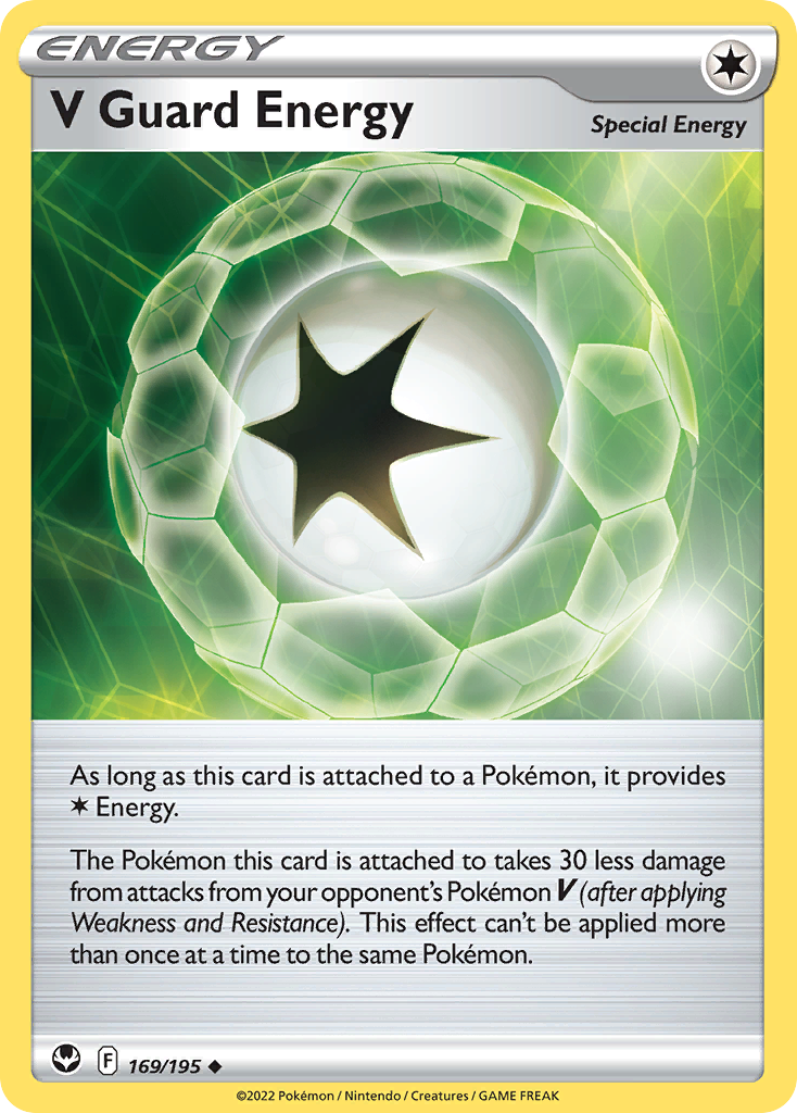 V Guard Energy 169/215 Uncommon | Silver Tempest | Pokémon Card