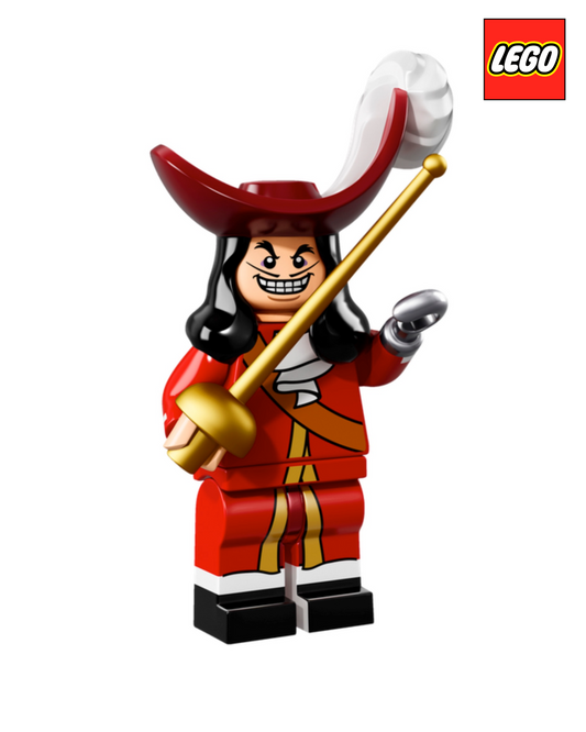 Captain Hook - Disney - Series 1  | LEGO Minifigure | NEW CMF