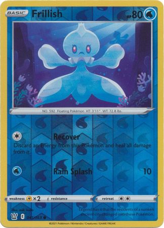 Frillish 41/163 Reverse Holo | Battle Styles | Pokemon Card