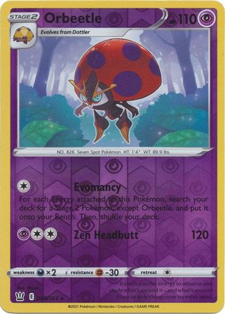 Orbeetle 65/163 Reverse Holo | Battle Styles | Pokemon Card