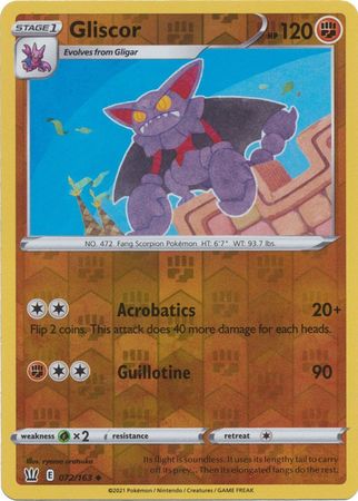 Gliscor 72/163 Reverse Holo | Battle Styles | Pokemon Card