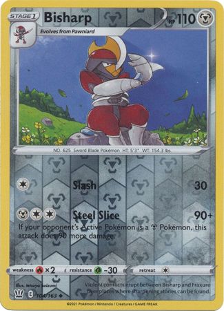 Bisharp 104/163 Reverse Holo | Battle Styles | Pokemon Card