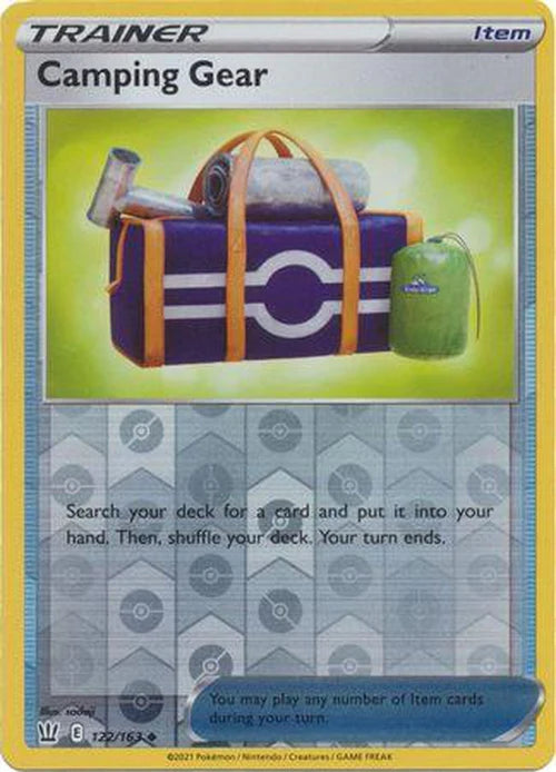 Camping Gear 122/163 Reverse Holo | Battle Styles | Pokemon Card