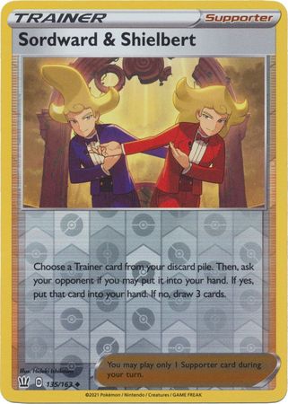 Sordward & Shielbert 135/163 Reverse Holo | Battle Styles | Pokemon Card