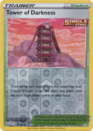 Tower of Darkness 137/163 Reverse Holo | Battle Styles | Pokemon Card