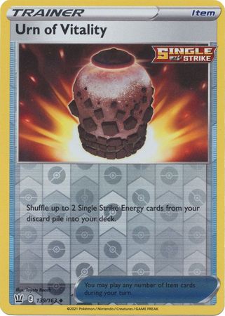 Urn of Vitality 139/163 Reverse Holo | Battle Styles | Pokemon Card