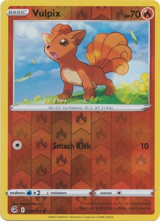 Vulpix 29/264 Reverse Holo | Fusion Strike | Pokemon Card