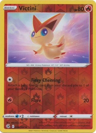 Victini 36/264 Reverse Holo | Fusion Strike | Pokemon Card