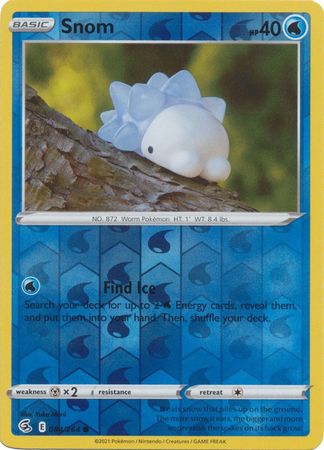 Snom 84/264 Reverse Holo | Fusion Strike | Pokemon Card