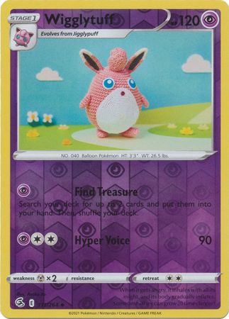 Wigglytuff 111/264 Reverse Holo | Fusion Strike | Pokemon Card