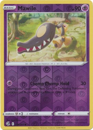 Mawile 119/264 Reverse Holo | Fusion Strike | Pokemon Card