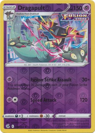 Dragapult 130/264 Reverse Holo | Fusion Strike | Pokemon Card