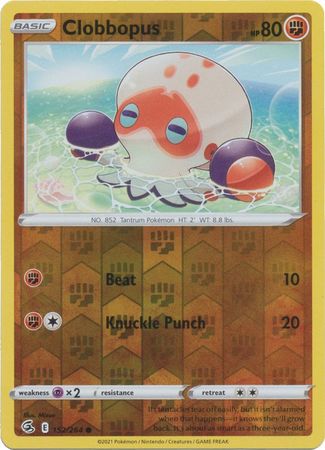 Clobbopus 152/264 Reverse Holo | Fusion Strike | Pokemon Card