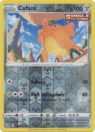 Cufant 191/264 Reverse Holo | Fusion Strike | Pokemon Card