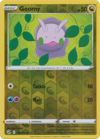 Goomy 195/264 Reverse Holo | Fusion Strike | Pokemon Card