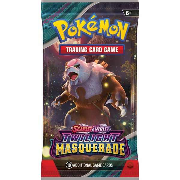 1x Twilight Masquerade Booster | Pokémon TCG | Booster Pack