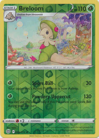 Breloom 4/172 Reverse Holo | Brilliant Stars | Pokemon Card