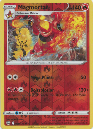 Magmortar 20/172 Reverse Holo | Brilliant Stars | Pokemon Card