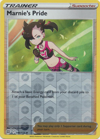 Marnie's Pride 145/172 Reverse Holo | Brilliant Stars | Pokemon Card