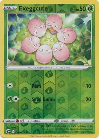 Exeggcute 1/172 Reverse Holo | Brilliant Stars | Pokemon Card