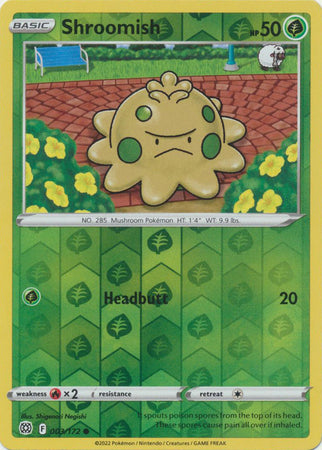 Shroomish 3/172 Reverse Holo | Brilliant Stars | Pokemon Card