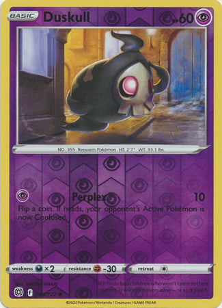 Duskull 60/172 Reverse Holo | Brilliant Stars | Pokemon Card