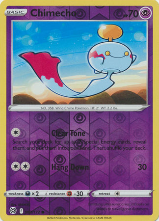 Chimecho 63/172 Reverse Holo | Brilliant Stars | Pokemon Card