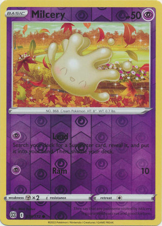 Milcery 70/172 Reverse Holo | Brilliant Stars | Pokemon Card