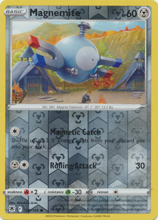 Magnemite 105/189 Reverse Holo | Astral Radiance | Pokemon Card