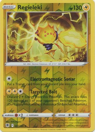 Regieleki 51/189 Reverse Holo | Astral Radiance | Pokemon Card