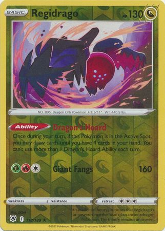 Regidrago 118/189 Reverse Holo | Astral Radiance | Pokemon Card