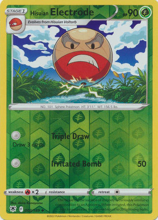 Hisuian Electrode 3/189 Reverse Holo | Astral Radiance | Pokemon Card