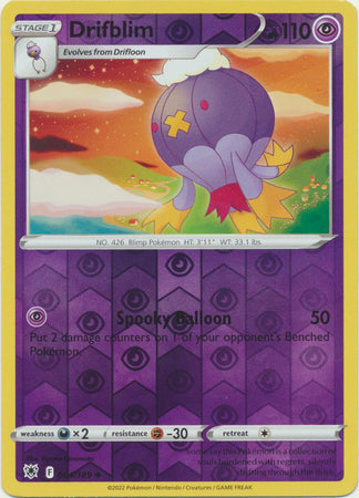 Drifblim 64/189 Reverse Holo | Astral Radiance | Pokemon Card