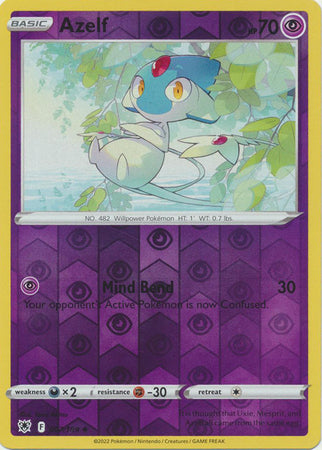 Azelf 67/189 Reverse Holo | Astral Radiance | Pokemon Card