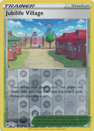 Jubilife Village 148/189 Reverse Holo | Astral Radiance | Pokemon Card